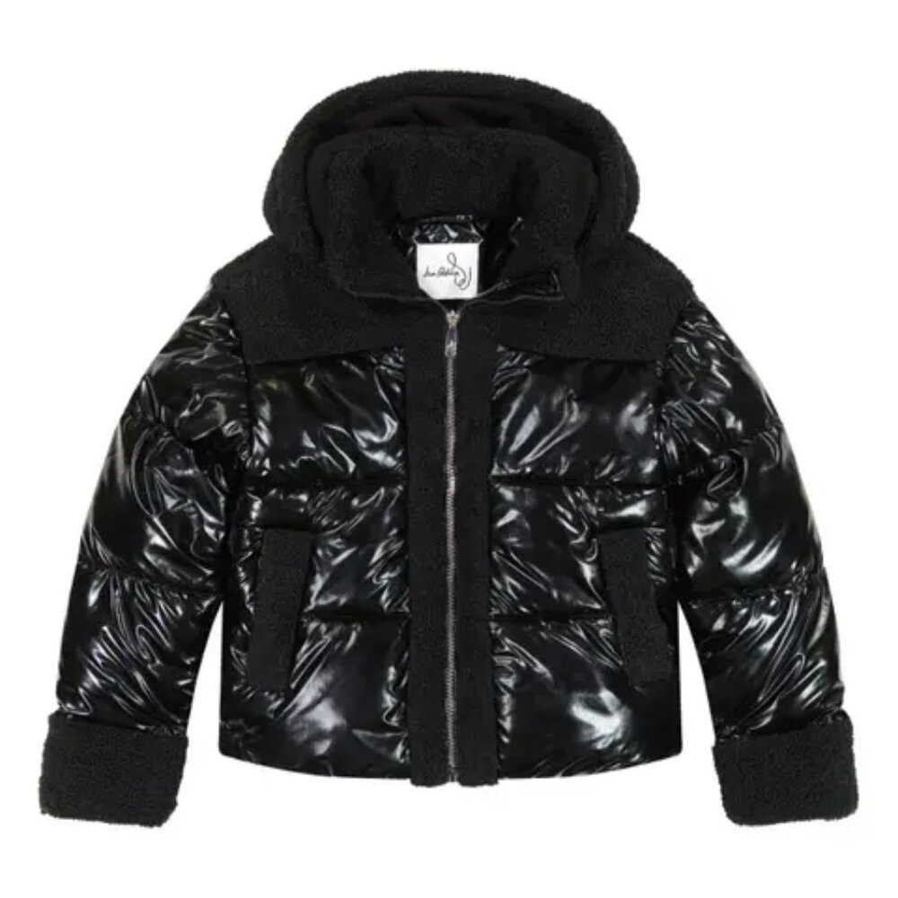 Sam Edelman Girls Black Coat - 5/6